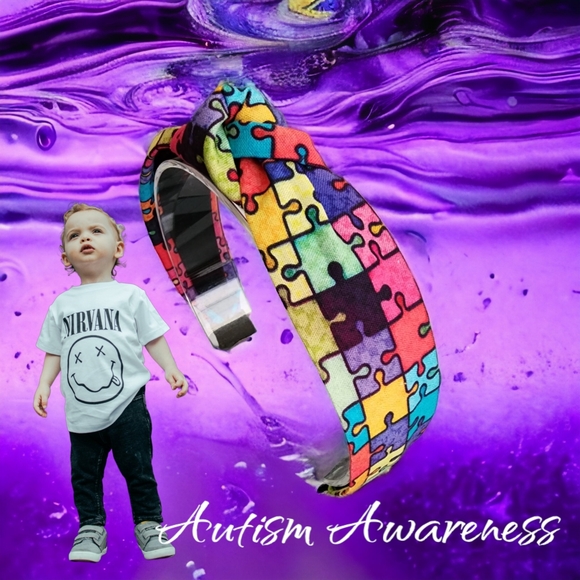 Autism Awareness Colorful Turban Knotted Style Headband!!๐๐๐๐ - Picture 10 of 12